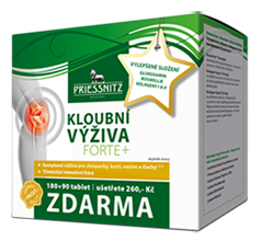 Priessnitz® Kloubní výživa Forte+ Glukosamin+Kolageny 180+90 tablet