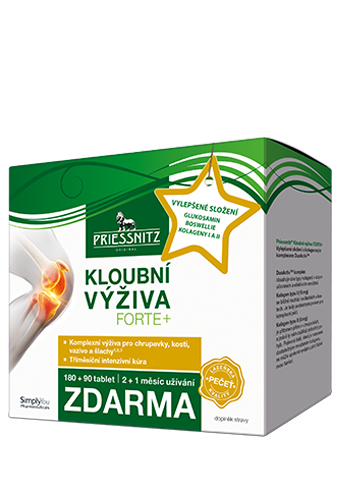 Priessnitz® Kloubní výživa Forte+ Glukosamin+Kolageny 180+90 tablet